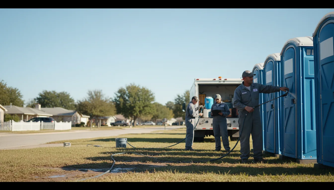 Long-Term Portable Toilet Rental in Pearl River, LA near me